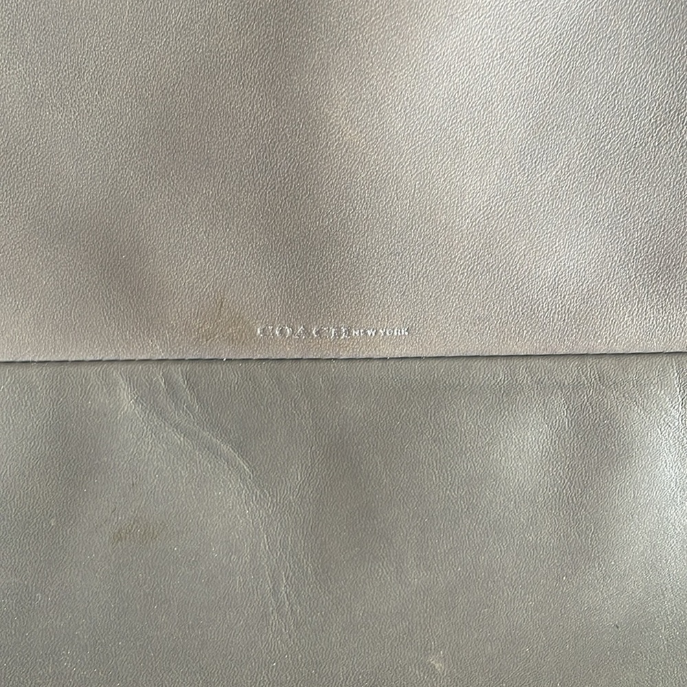 Gray Coach Large Bag- Multiple Compartments, Gray… - image 2